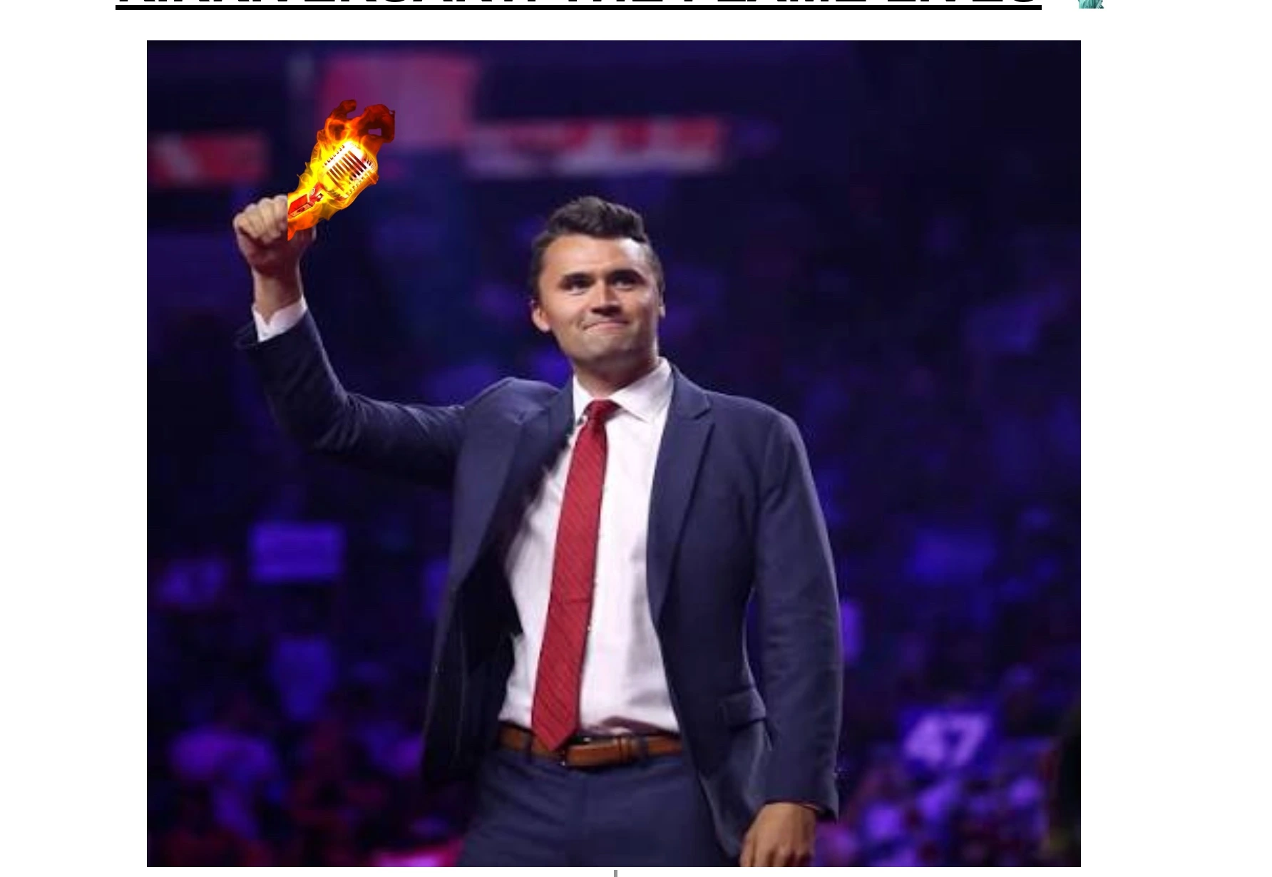 Nation Prepares to Commemorate 'Kirkiversary' With Ceremonial Torches, Group Rendition of 'We Are Charlie Kirk