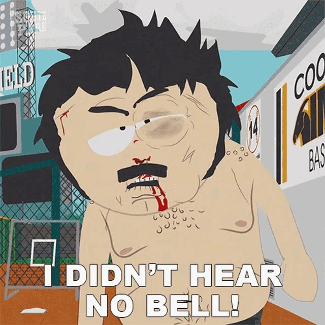 Randy Marsh Didn’t Hear No Bell